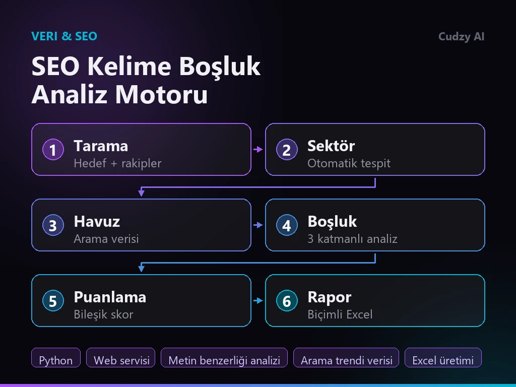 SEO & Rakip Analiz Botu